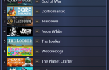 《战神》成2022年上半年发售的Steam评分最高游戏！